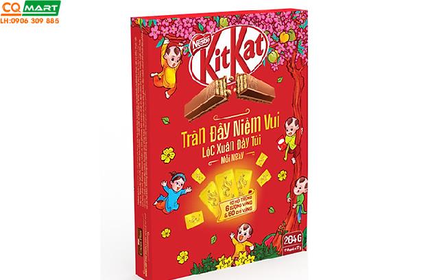 Chocolate Kitkat Hộp 12 Thanh (Thanh 17g)