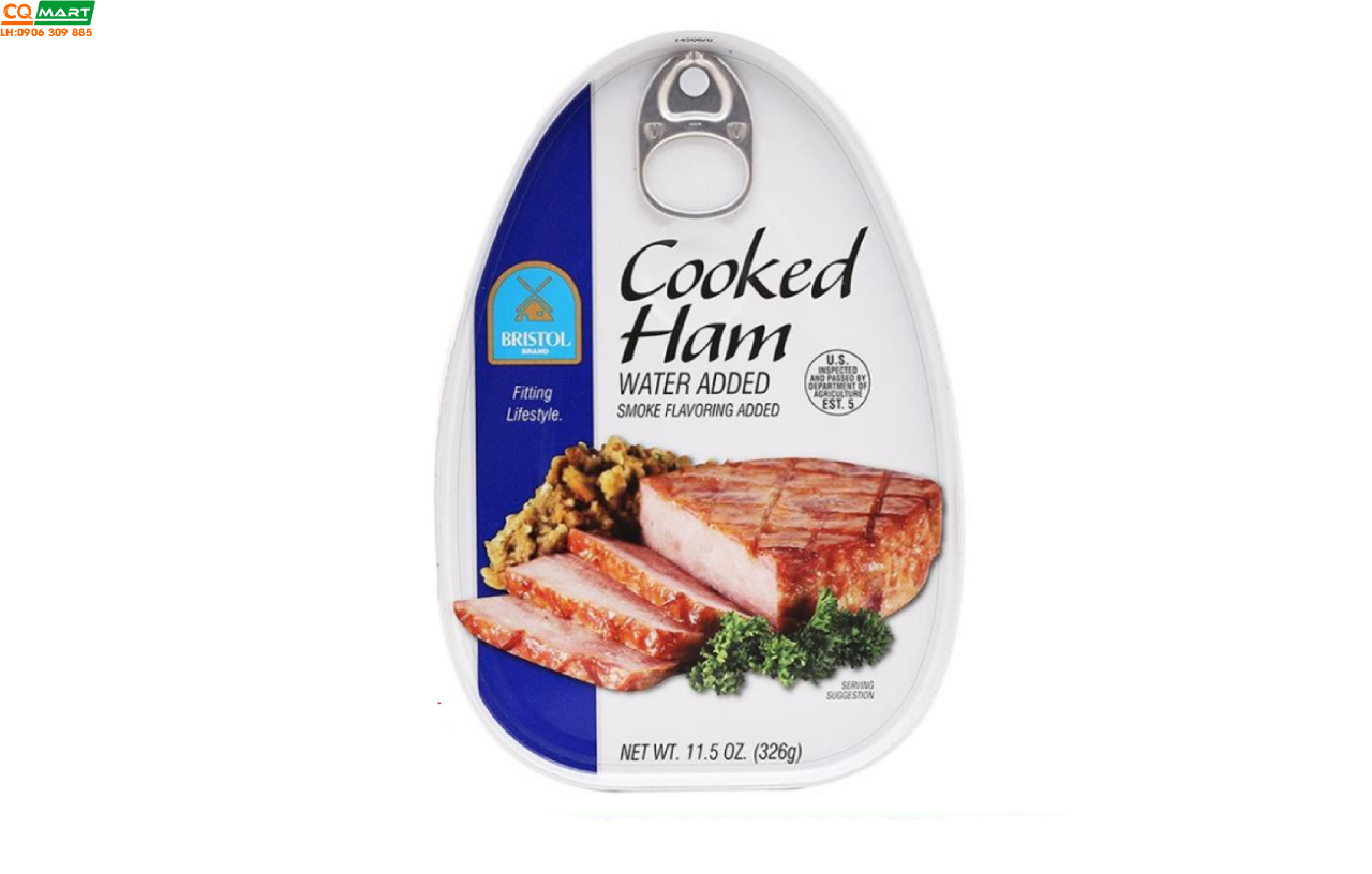 Thịt Hộp Nấu Chín Cooked Ham Meat 326g