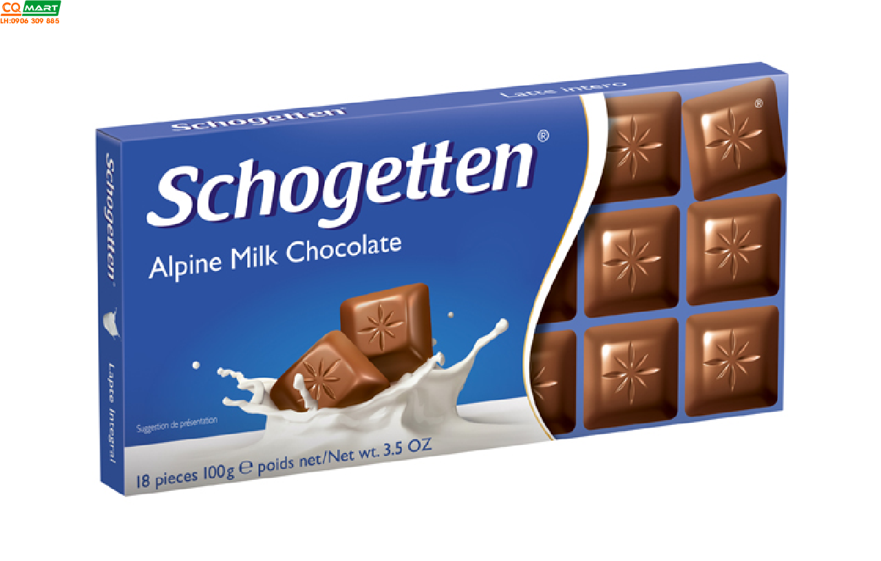 Chocolate Schogetten 100gr - Alpine Milk