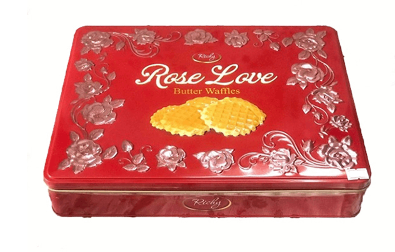 Bánh Bơ Trứng Richy Rose Love 510g
