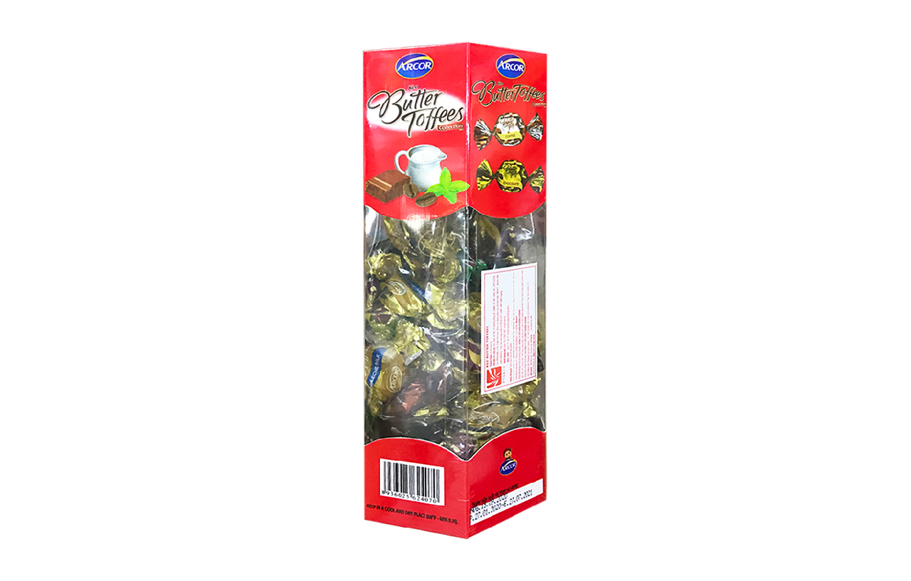 Chocolate Butter Toffees 260g - Dạng Ống