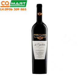 Rượu Vang Chile Vina La Rosa Barrel Reserva La Capitana Chai 750ml