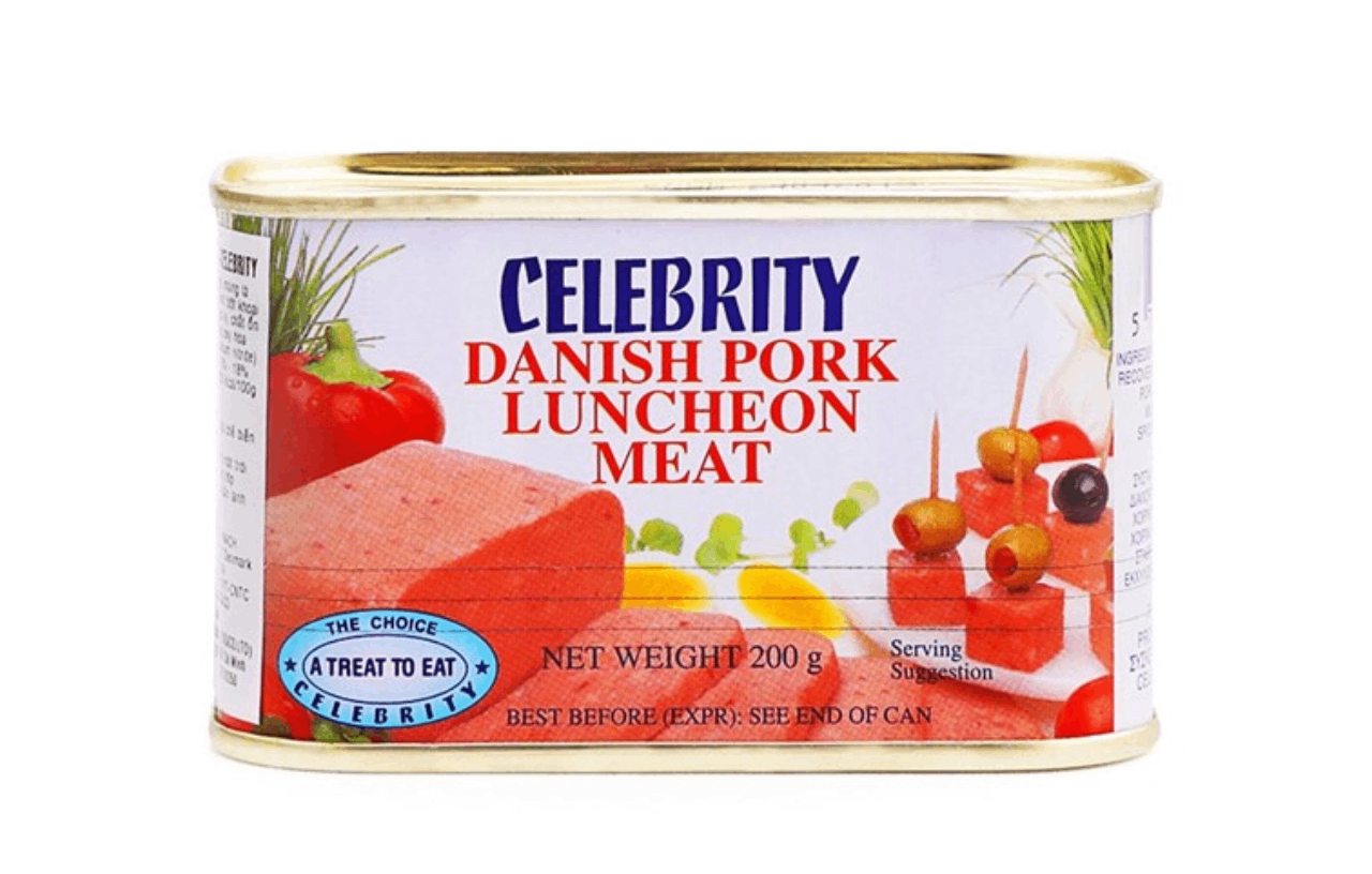Pate Thịt Heo Luncheon Meat Celebrity Hộp 200g