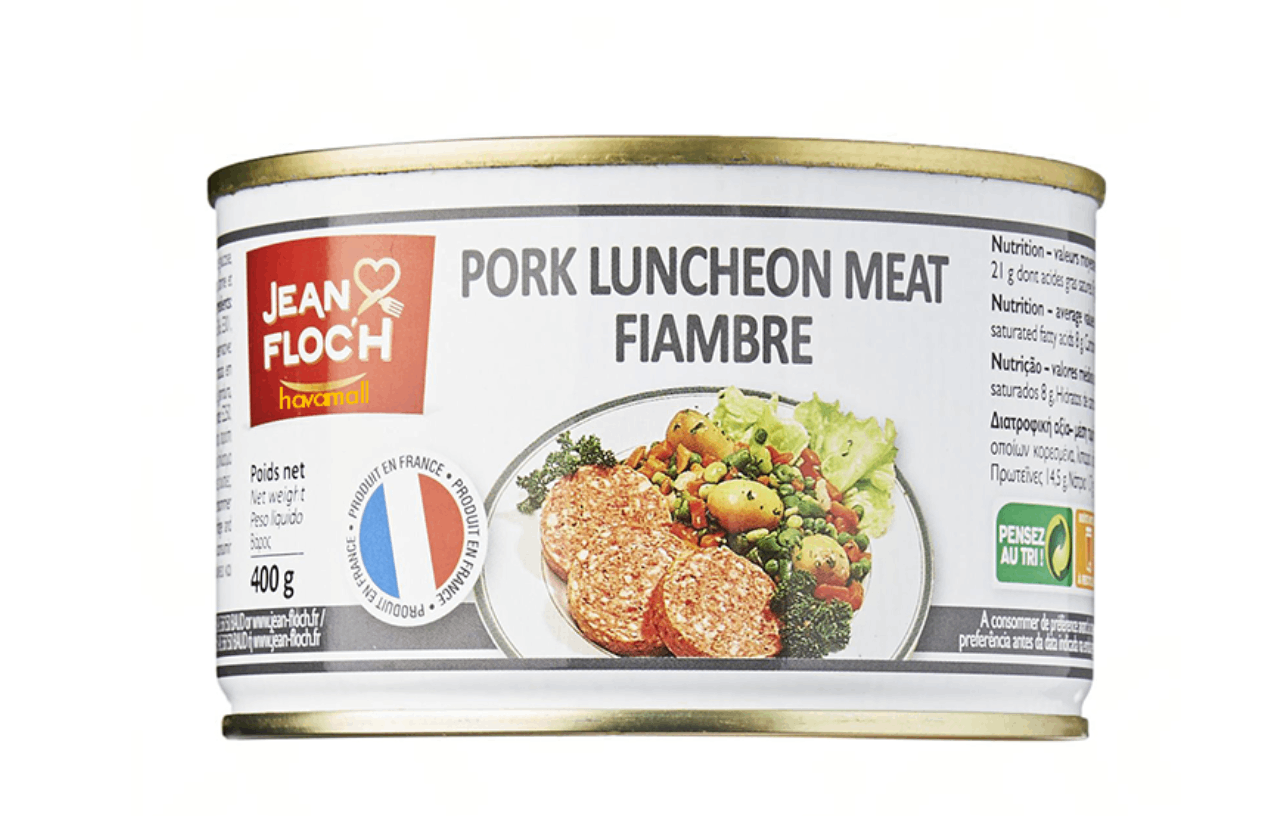 Pate Thịt Heo-Pate Pork Luncheon Meat Fiambre Jean Floc’h 400g