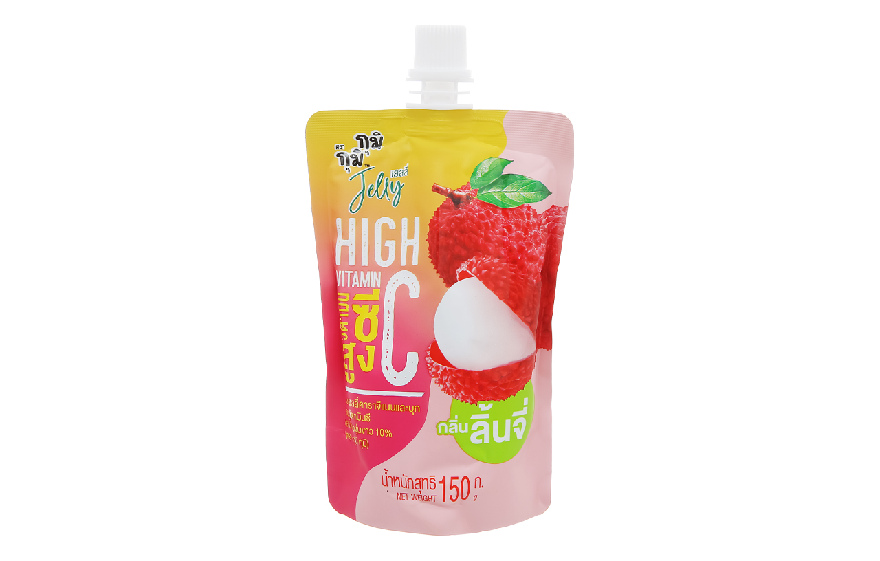 Nước Thạch Jelly Gumi Gumi Vitamin C Vị Vải 150g