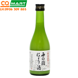 Rượu Nhật Bản Sake Nishinoseki Nigorizake 15% Chai 300ml