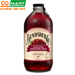 Nước Ép Nho Bundaberg Burgundee Creaming Soda – Chai 375ml