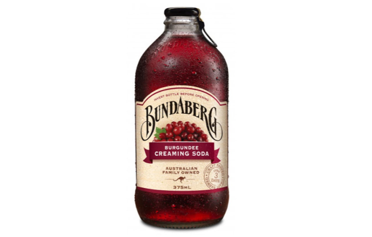 Nước Ép Nho Bundaberg Burgundee Creaming Soda – Chai 375ml