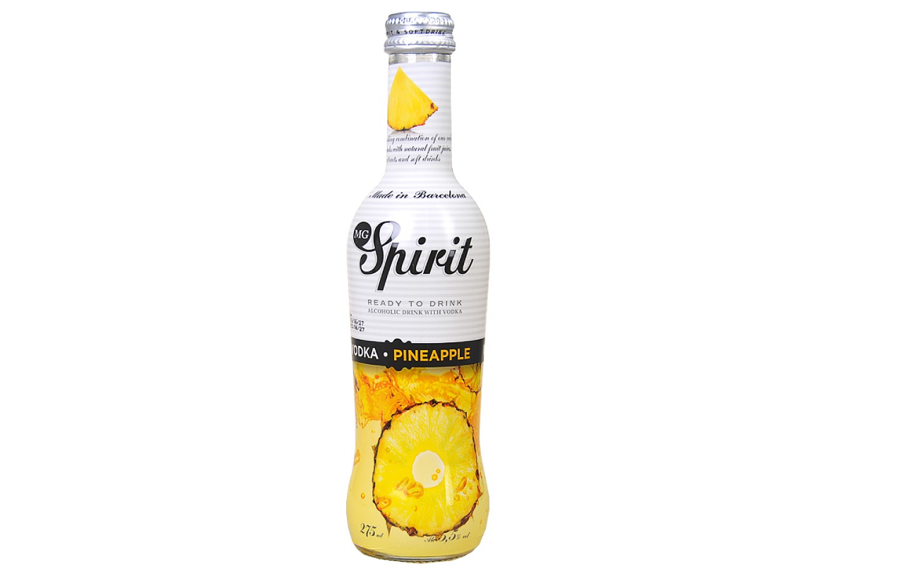 Rượu Trái Cây MG Spirit Vodka Pineapple 5,5% – Chai 275ml