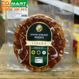 Thịt Lợn Ứớp Muối IBERICO - Đùi Sau Serano Gran Cắt Lát 100g