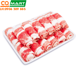 Thịt Ba Chỉ Bò Úc Queen Beef 500g