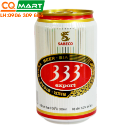 Bia 333 Lon 330ml