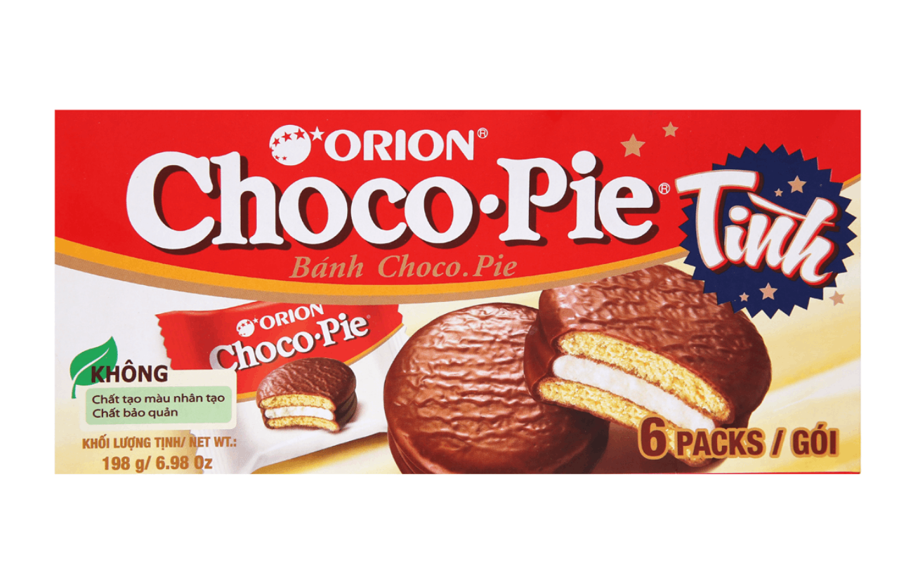 Bánh Choco-pie Hộp 198g (6 cái)