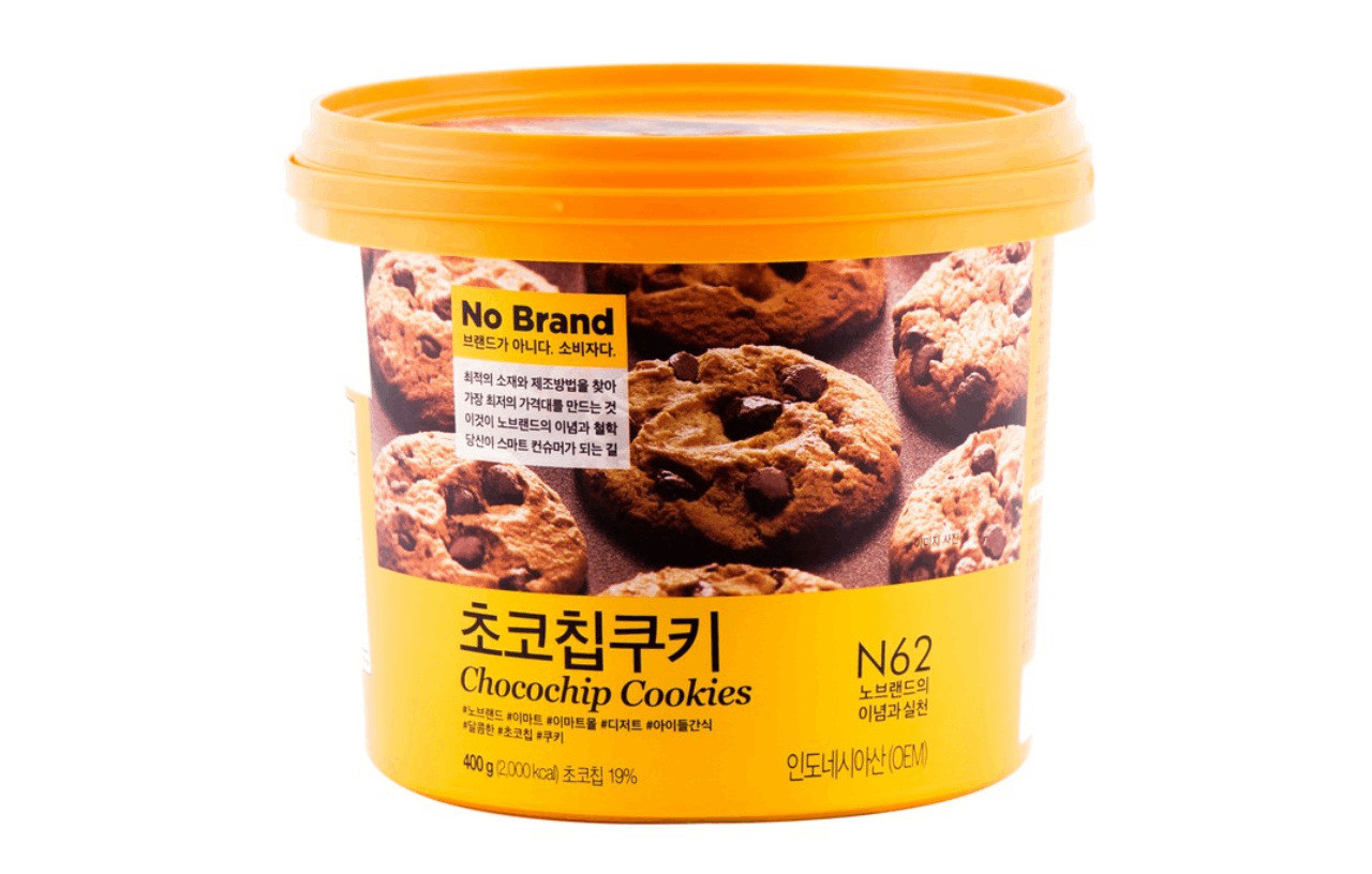 Bánh Quy No Brand Chocochip Cookies Hàn Quốc 400g