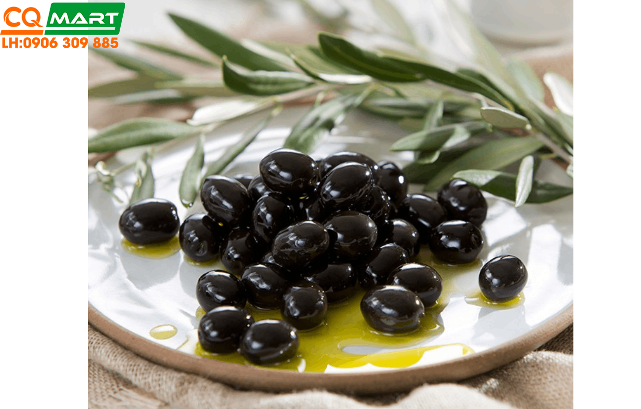 Trái Olives Đen Tách Hạt Fragata Hộp 350g