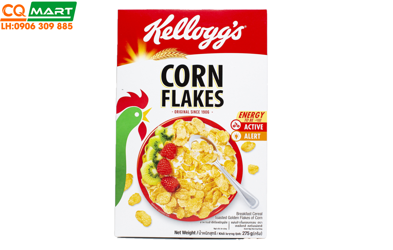 Ngũ Cốc Ăn Sáng Kellogg's Corn Flakes 275g