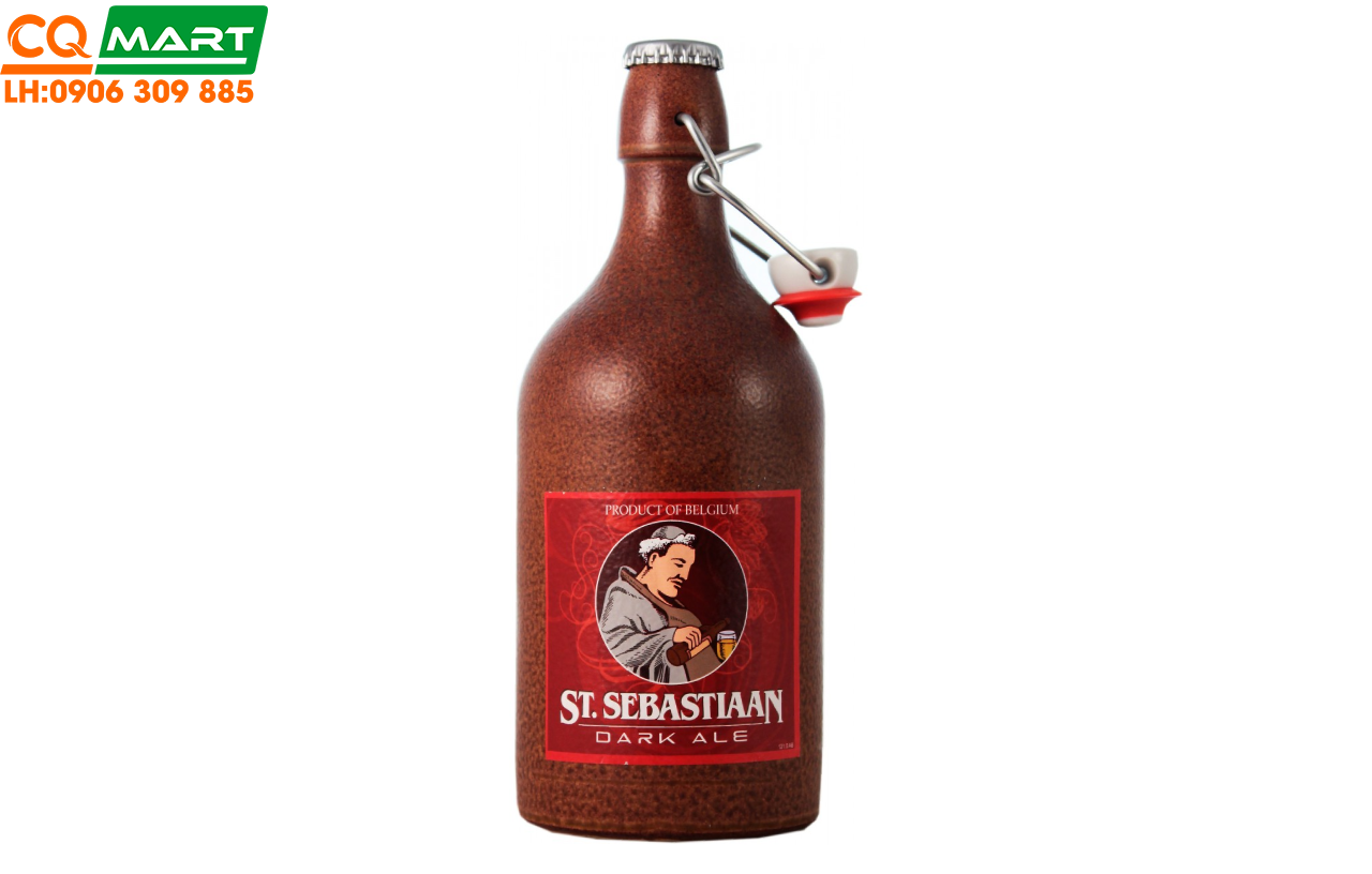 Bia Chai Sứ St. Sebastiaan Dark Ale 6,9%– Chai 500ml