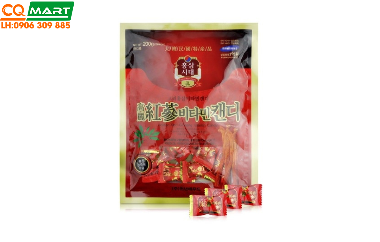Kẹo Sâm Vitamin Hàn Quốc 200g