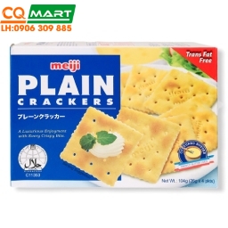 Bánh Meiji Plain Cracker Hộp 104g