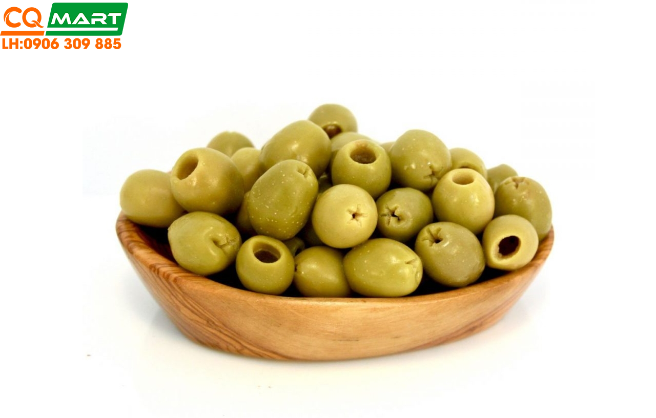Trái Olive Xanh Nguyên Hạt Hiệu Karina 450g