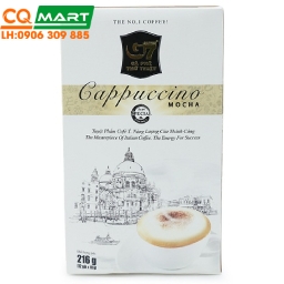 Cà Phê Cappuccino Mocha G7 Trung Nguyên Hộp 216g