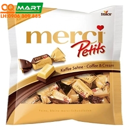 Kẹo Chocolate Merci Vàng Kem Coffee 125g