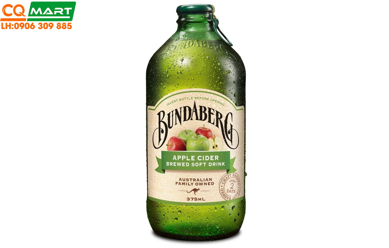 Nước Ép Táo Bundaberg Apple Cider – Chai 375ml 