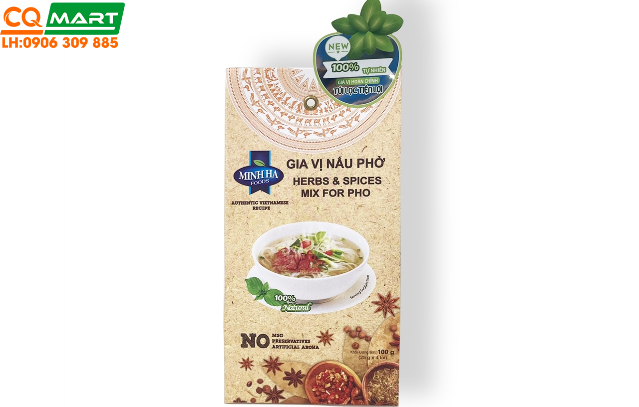 Gia Vị Nấu Phở Minh Hà Food 100g