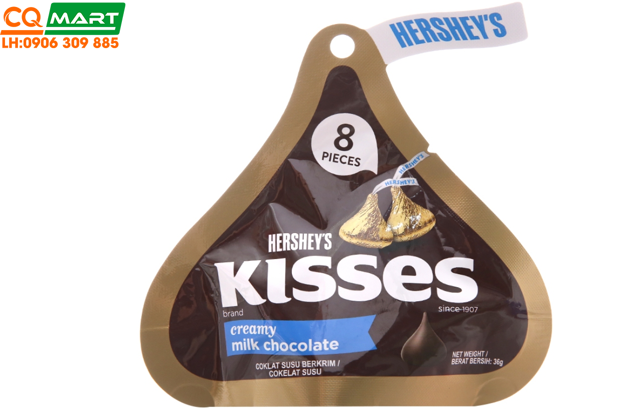 Socola Kem Sữa Hershey’s Kisses 36g
