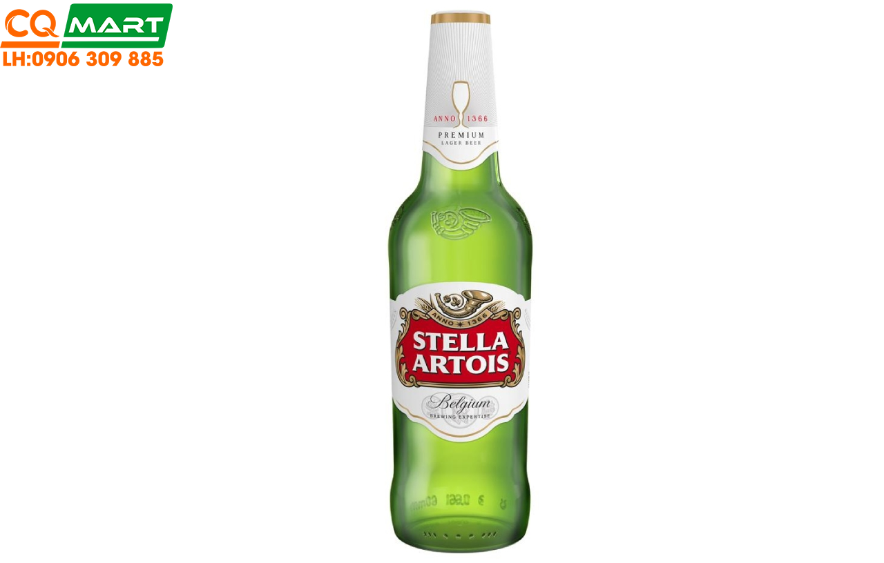 Bia Stella Artois 5% Bỉ 330ml