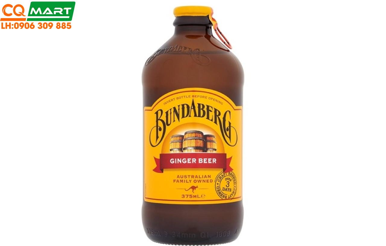 Bia Bundaberg Ginger Beer – Chai 375ml