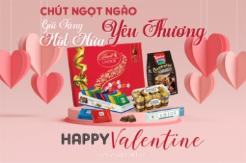 Chút ngọt ngào gửi tặng một nửa yêu thương ngày Valentine