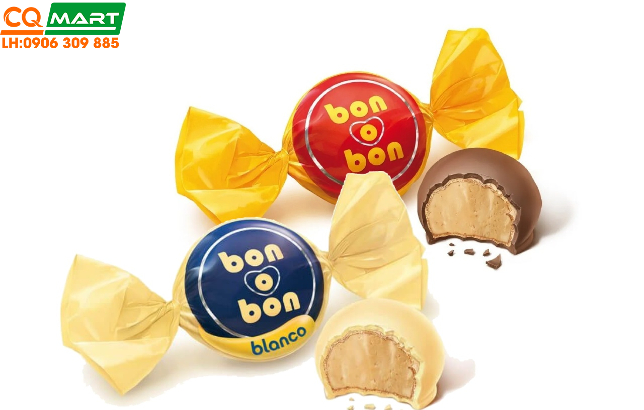 Socola Bon o Bon Chocolate 105g - Hộp Thiếc Tim Nơ