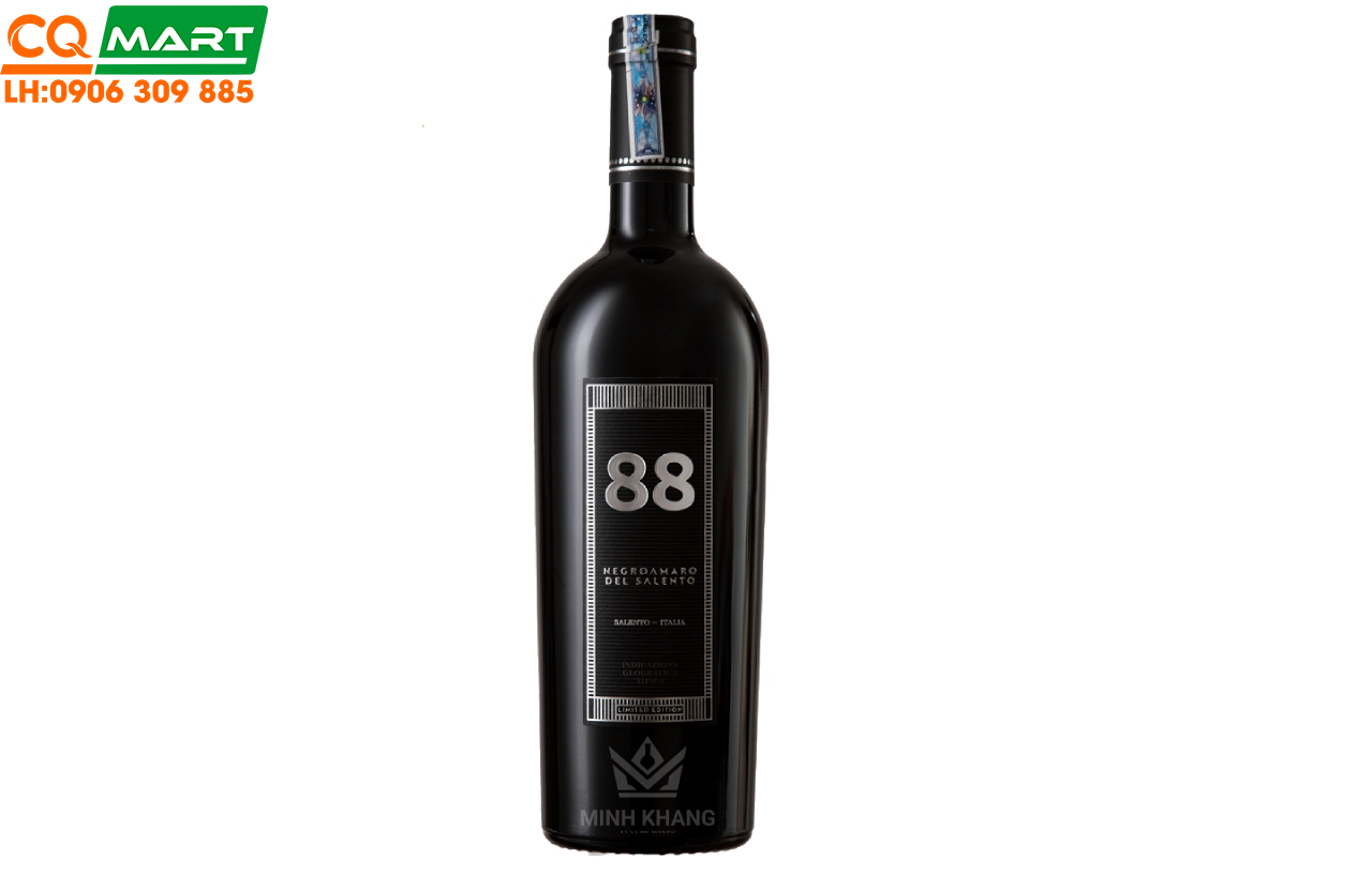 Rượu Vang Đỏ Ý 88 Negroamaro Del Salento