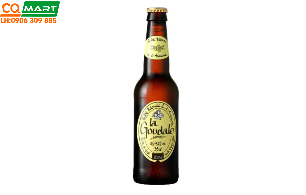 Bia Pháp Cao Cấp G-La Goudale Blond 7.2% - Chai 250ML