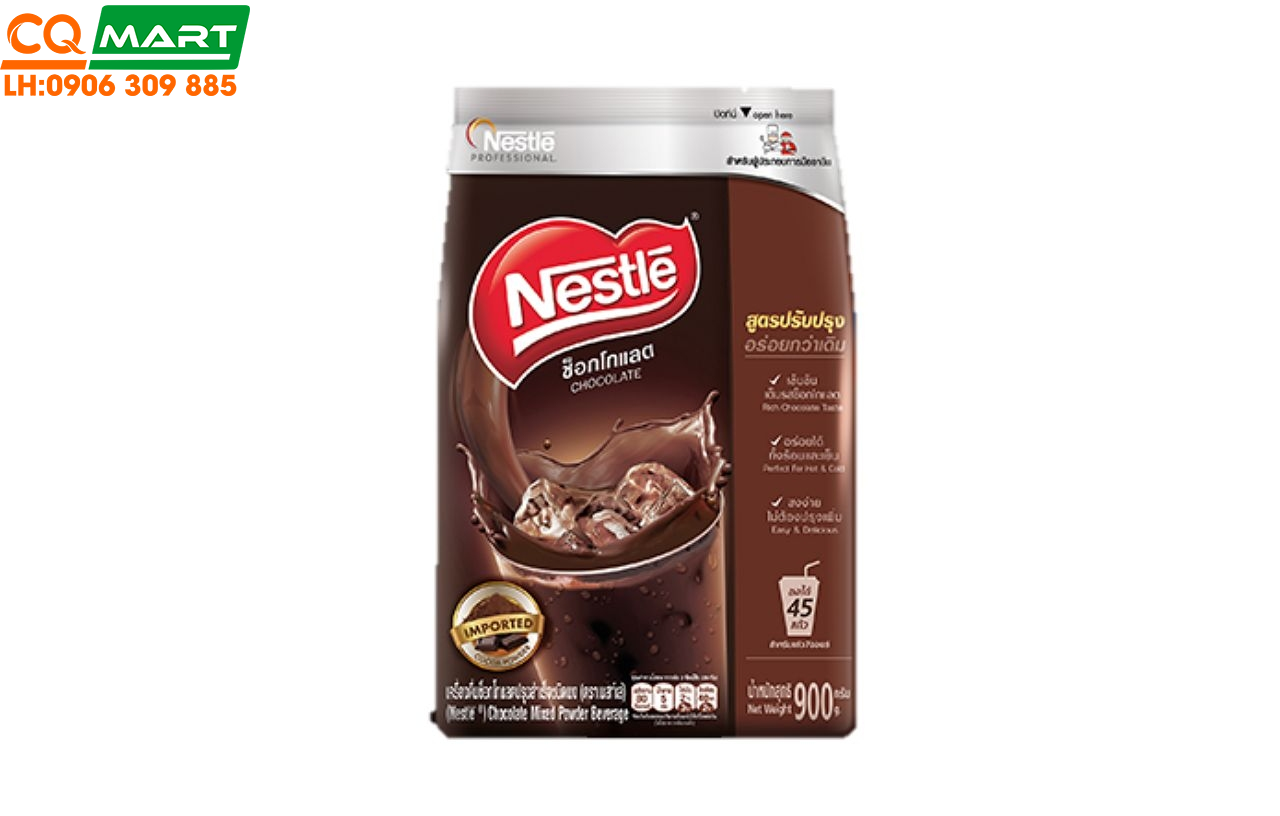 Bột Socola Nestlé Chocolate Gói 900g
