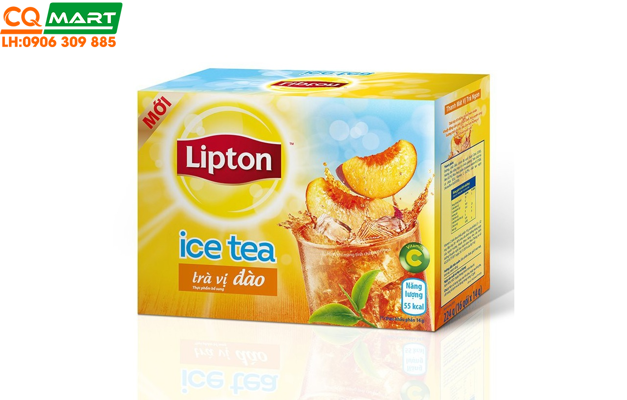 Trà Lipton Ice Tea Vị Đào Hộp 244g