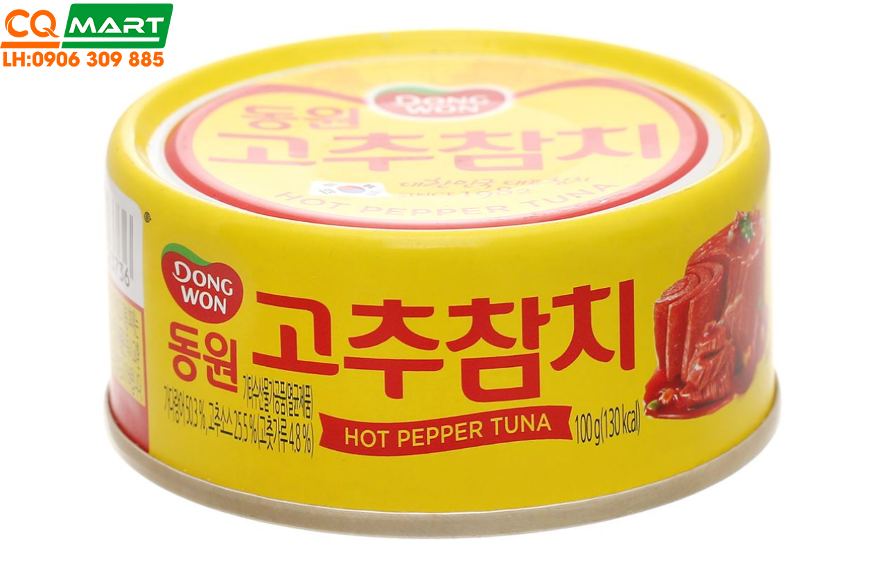 Cá Ngừ Cay Dongwon Hộp 100g 