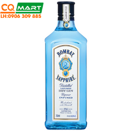 Rượu Bombay Sapphire Gin 47% Chai 750ml (Anh) 