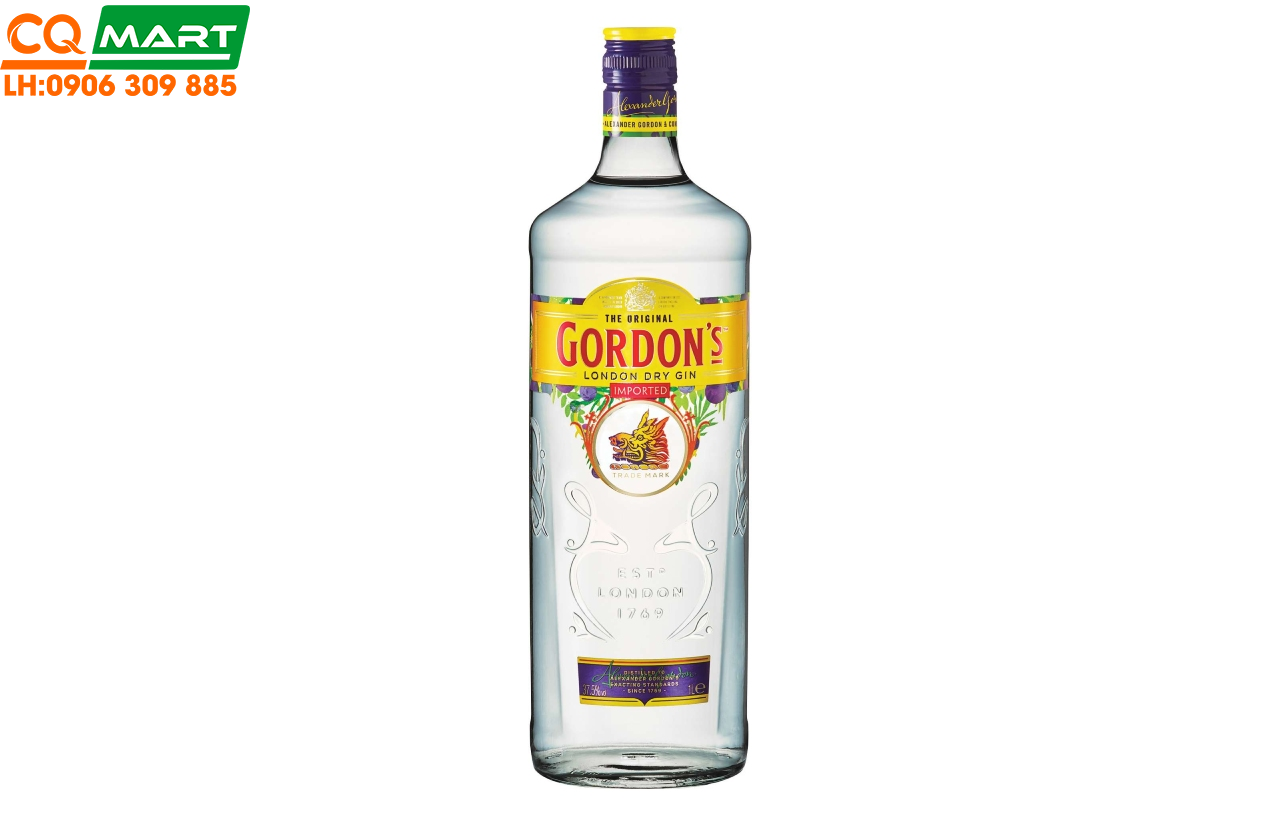 Rượu Anh Gordon’s Gin 37,5% Chai 700ml 