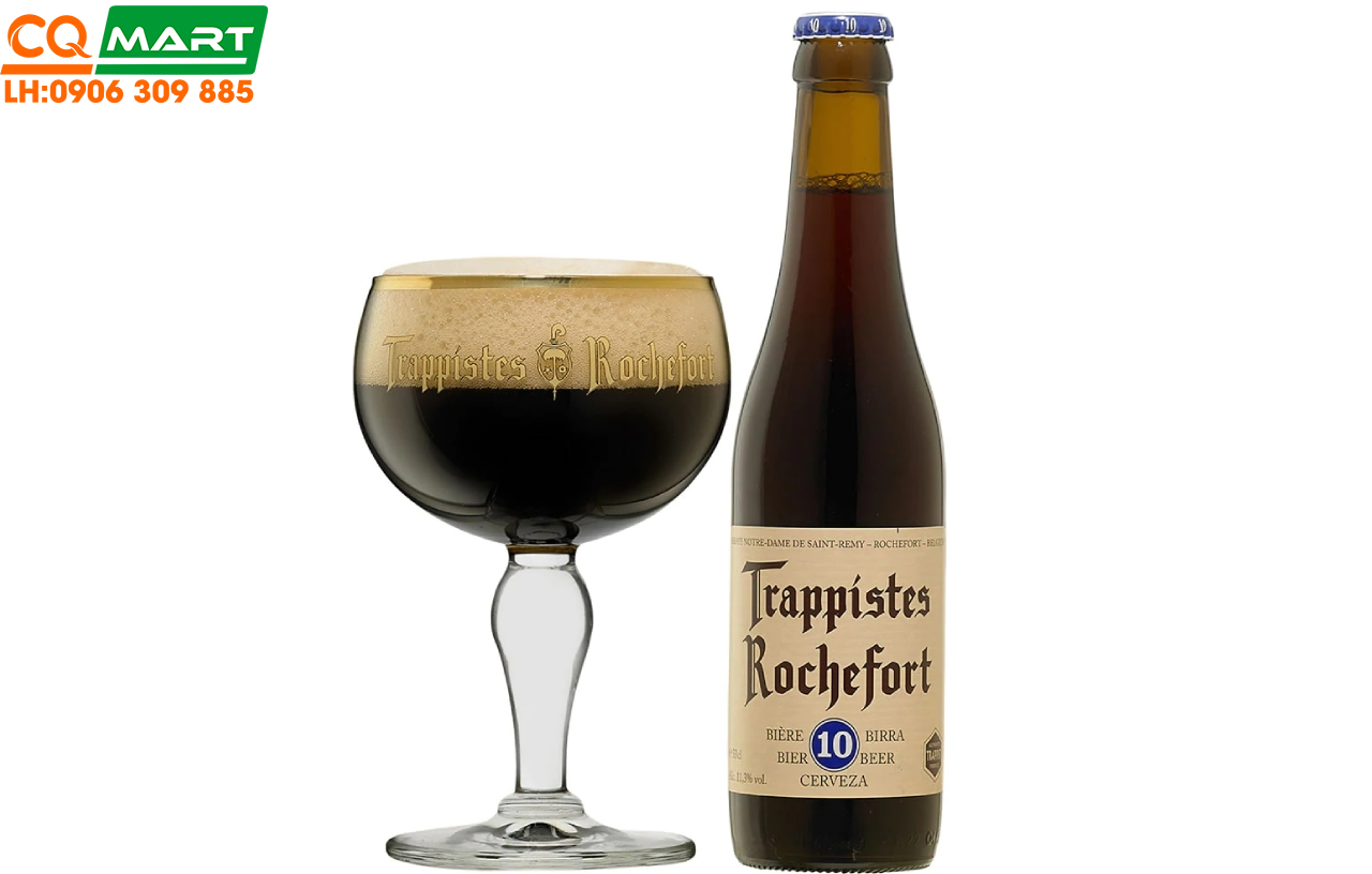 Bia Bỉ Trappistes Rochefort 10 11,3% Chai 330ml