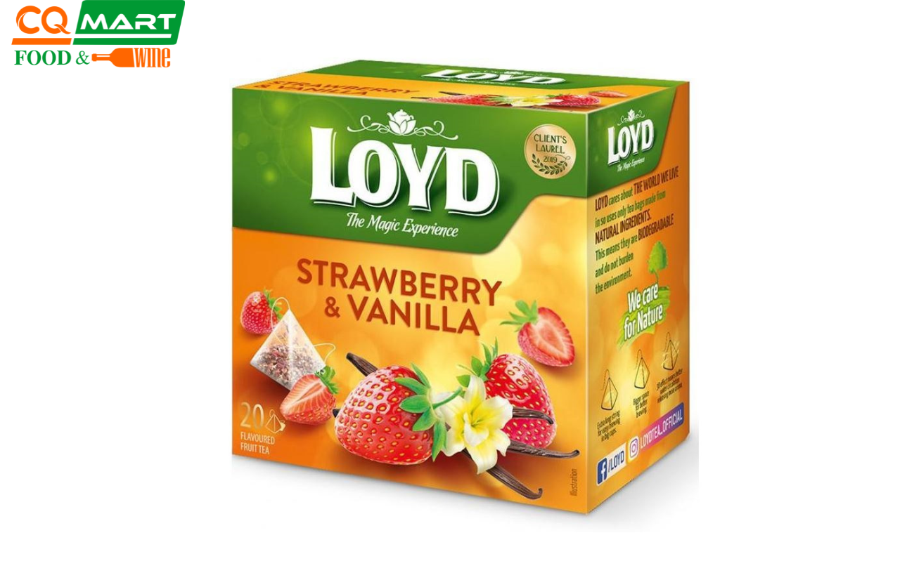 Trà Loyd Strawberry & Vanilla 40g