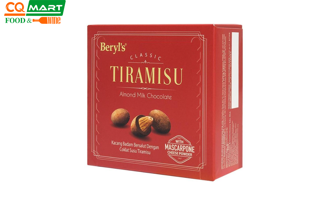 Socola Beryl's Classic Tiramisu Almond Milk 65g