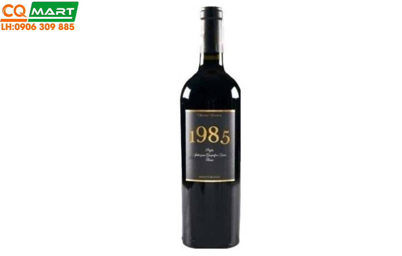 Rượu Vang Đỏ Ý 1985 Rosso Nho Negroamaro Chai 750ml