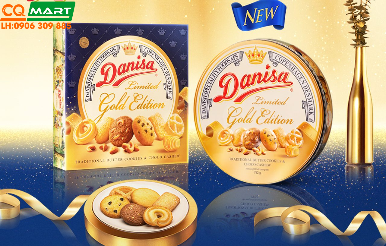 Bánh Quy Bơ Danisa Gold Limited Edition 792g