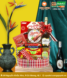 Giỏ Quà Tết Sum Vầy GQ222
