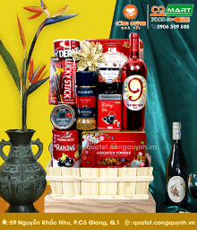 Giỏ Quà Tết Tâm Giao GQ241