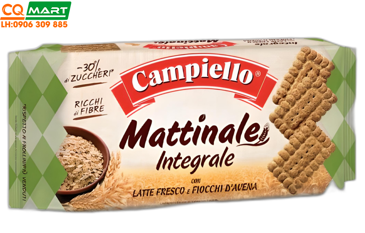Bánh quy Sữa Campiello Mattinale Intergrale 350g