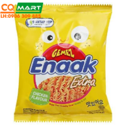 Snack mì trẻ em Enaak Indonesia vị gà truyền thống thùng 24 gói x 30g