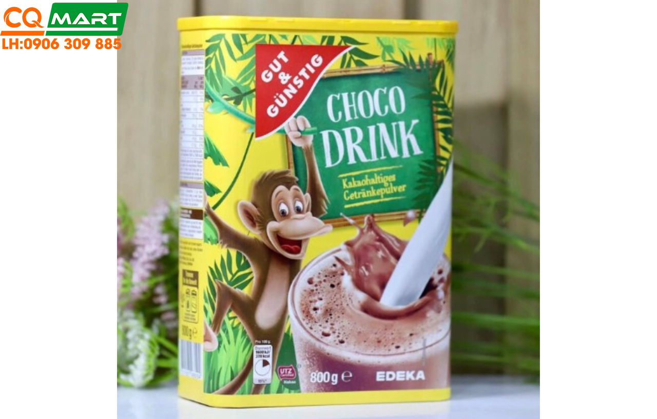 Bột Cacao Drink Gut & Gunstig Nội Địa Đức Hộp 800gr